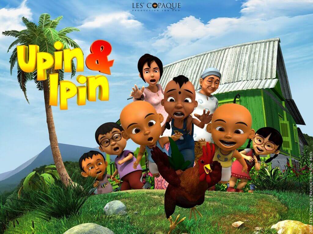 Image result for upin and ipin in cinema