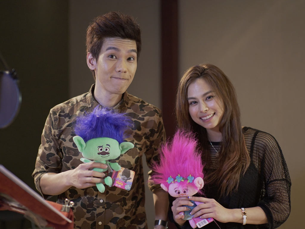 "Trolls World Tour" characters and their just as colourful voice cast