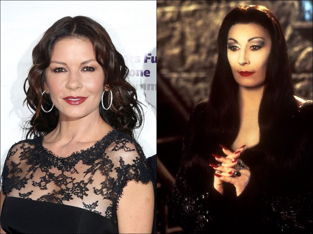 Catherine Zeta-Jones Was Born to Play Morticia Addams